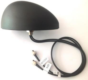 SATFleet Iridium and GPS Dual Mode Helix Antenna, 480mm cables ...